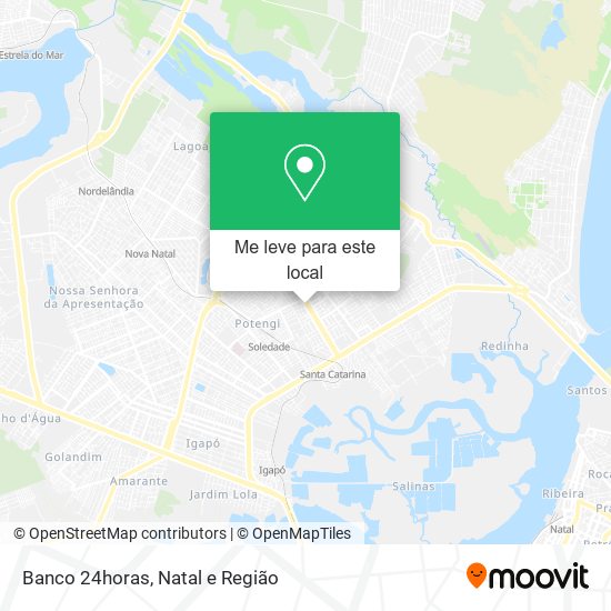 Banco 24horas mapa