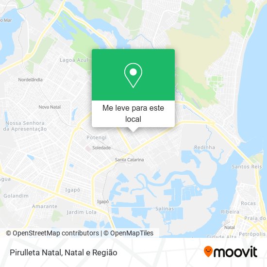 Pirulleta Natal mapa