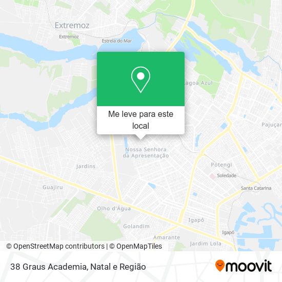 38 Graus Academia mapa
