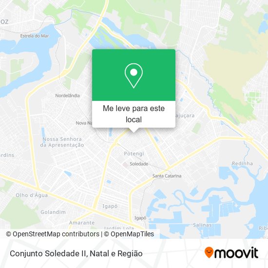 Conjunto Soledade II mapa