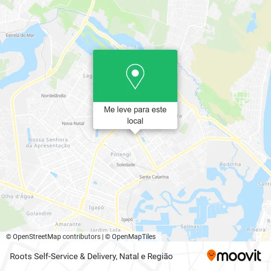 Roots Self-Service & Delivery mapa