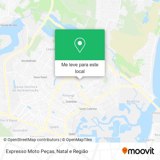 Expresso Moto Peças mapa