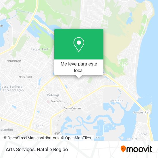 Arts Serviços mapa