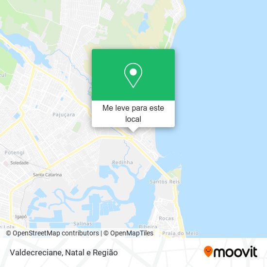 Valdecreciane mapa