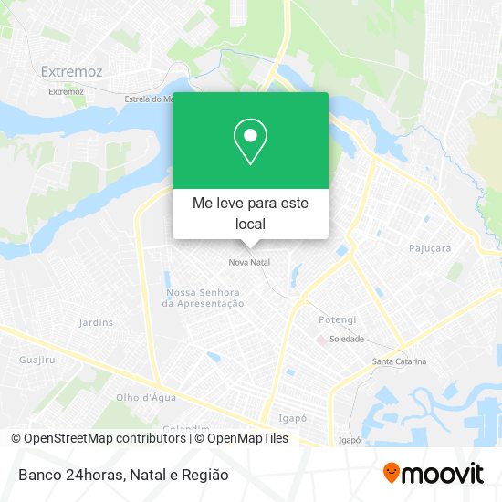 Banco 24horas mapa