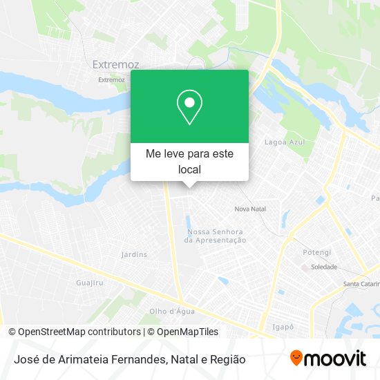 José de Arimateia Fernandes mapa