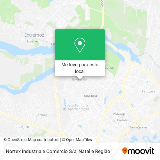 Nortex Industria e Comercio S / a mapa