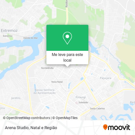 Arena Studio mapa