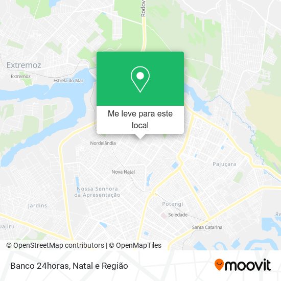 Banco 24horas mapa