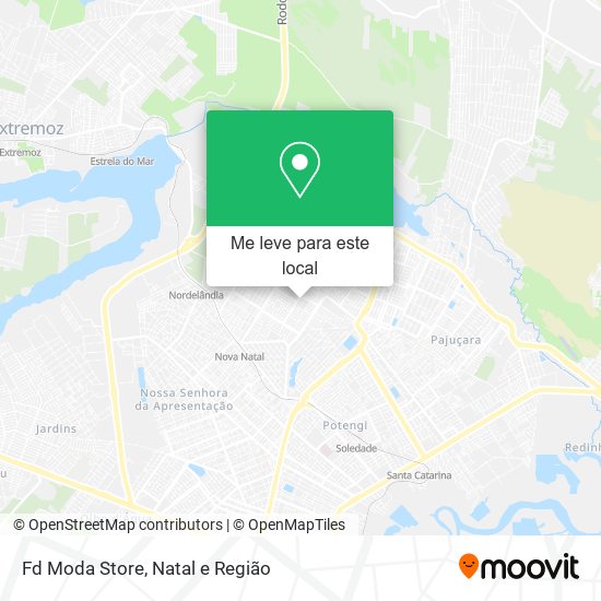 Fd Moda Store mapa