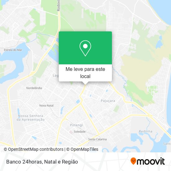 Banco 24horas mapa