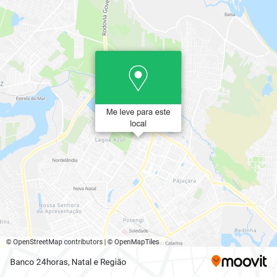 Banco 24horas mapa