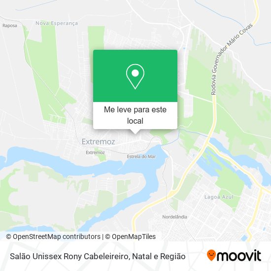 Salão Unissex Rony Cabeleireiro mapa