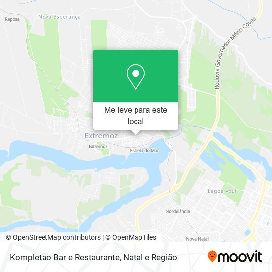 Kompletao Bar e Restaurante mapa