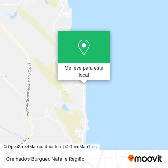Grelhados Burguer mapa