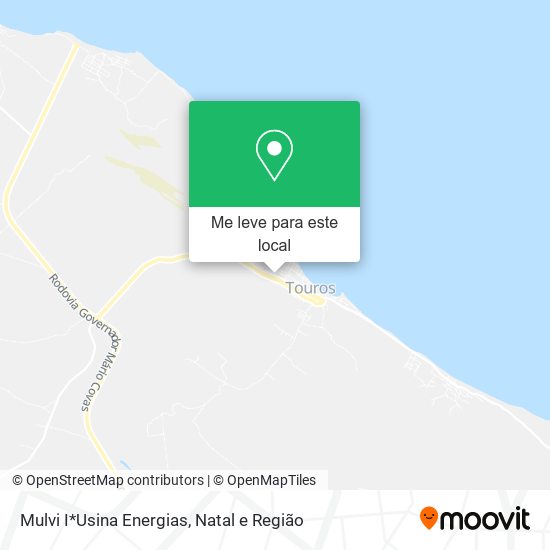 Mulvi I*Usina Energias mapa
