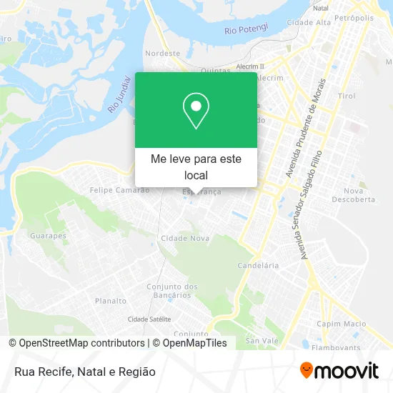 Rua Recife mapa