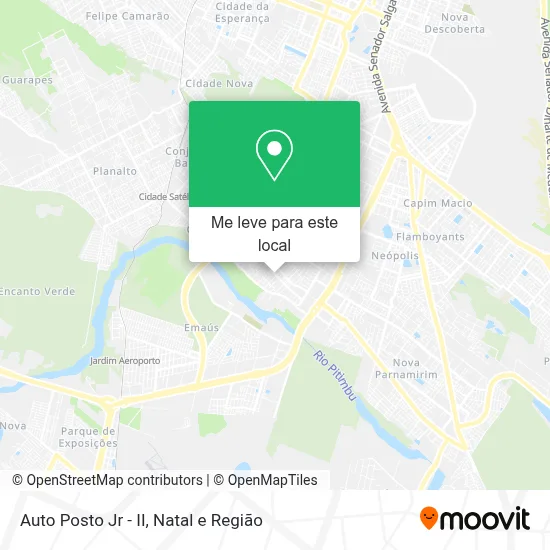 Auto Posto Jr - II mapa