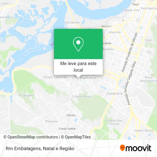 Rm Embalagens mapa