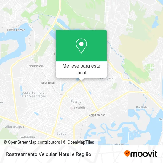 Rastreamento Veicular mapa
