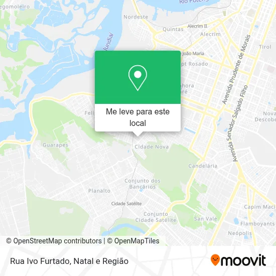 Rua Ivo Furtado mapa