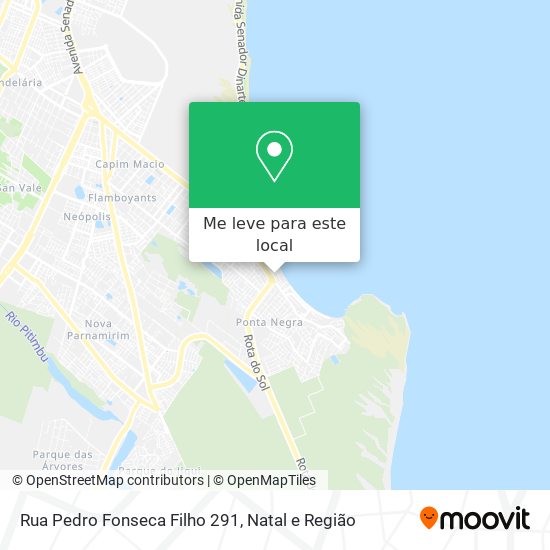 Rua Pedro Fonseca Filho 291 mapa