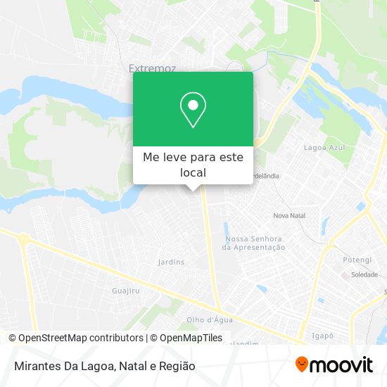 Mirantes Da Lagoa mapa