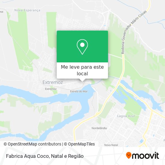Fabrica Aqua Coco mapa
