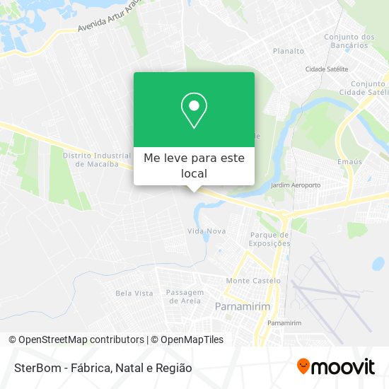 SterBom - Fábrica mapa