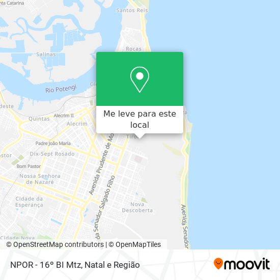 NPOR - 16º BI Mtz mapa