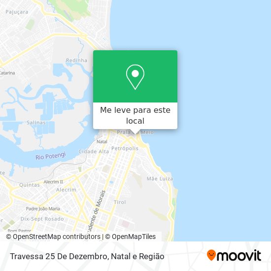 Travessa 25 De Dezembro mapa
