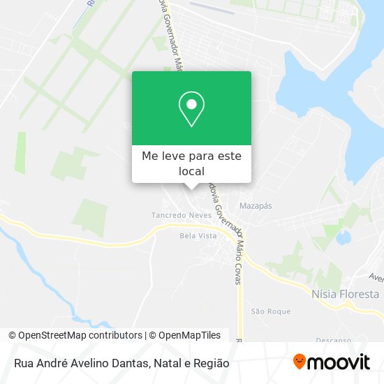 Rua André Avelino Dantas mapa