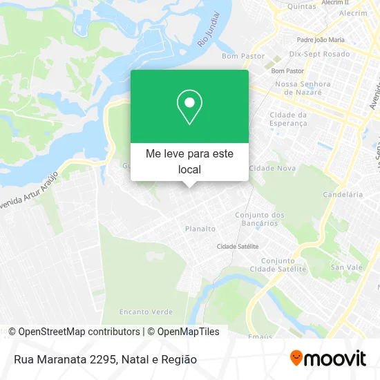 Rua Maranata 2295 mapa