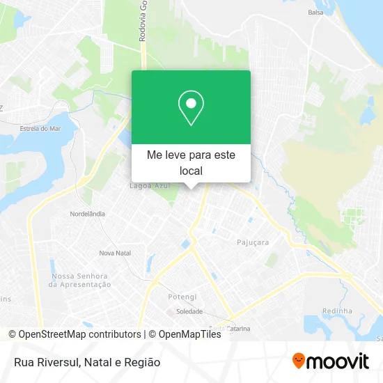 Rua Riversul mapa
