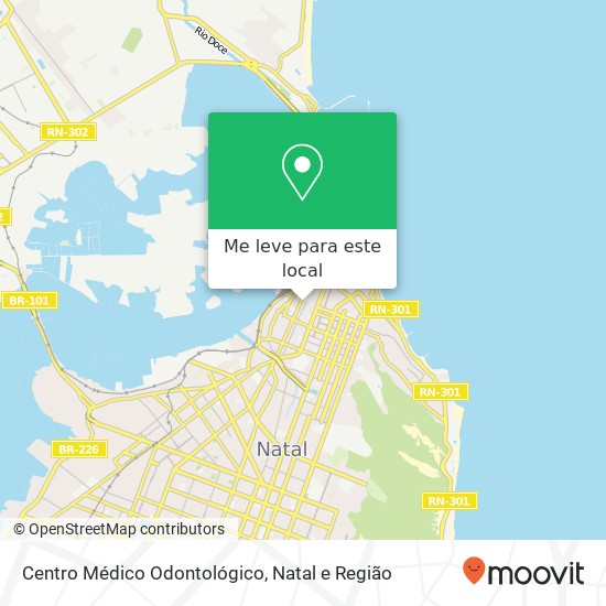 Centro Médico Odontológico mapa