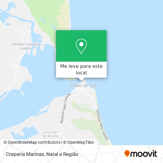 Creperia Marinas mapa