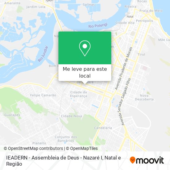 IEADERN - Assembleia de Deus - Nazaré I mapa