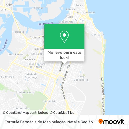 Formule Farmácia de Manipulação mapa