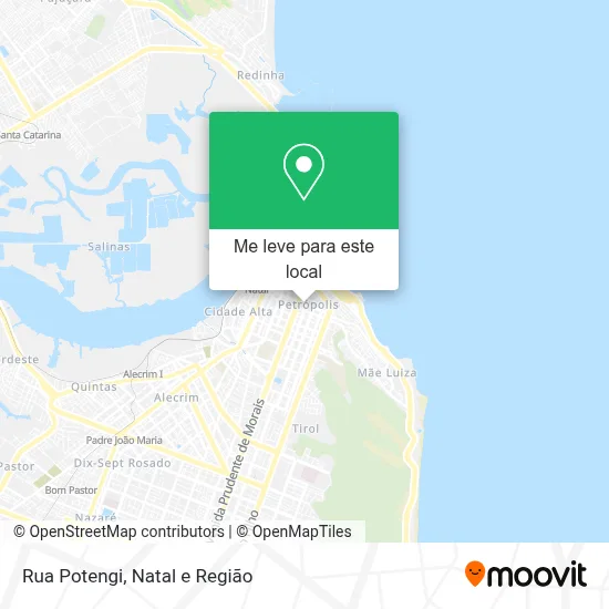 Rua Potengi mapa