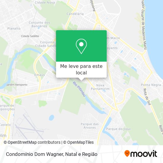 Condomínio Dom Wagner mapa