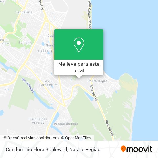 Condomínio Flora Boulevard mapa