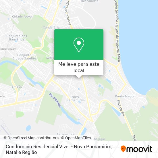 Condominio Residencial Viver - Nova Parnamirim mapa