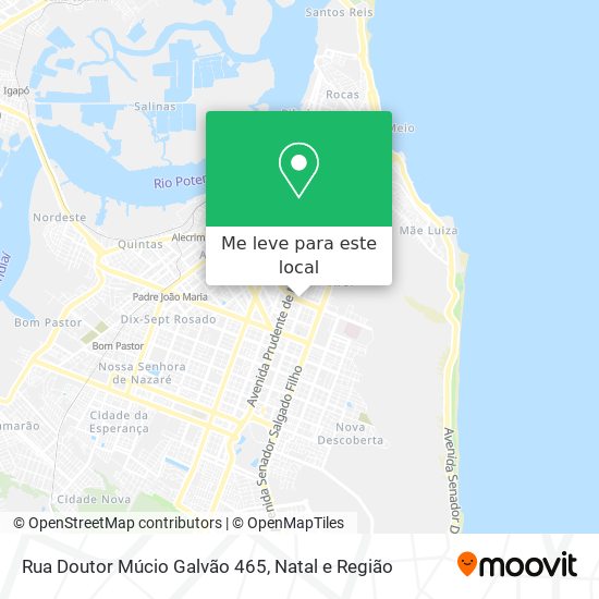 Rua Doutor Múcio Galvão 465 mapa