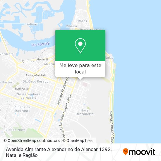 Avenida Almirante Alexandrino de Alencar 1392 mapa