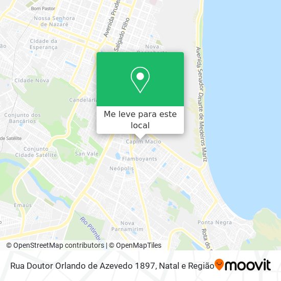 Rua Doutor Orlando de Azevedo 1897 mapa