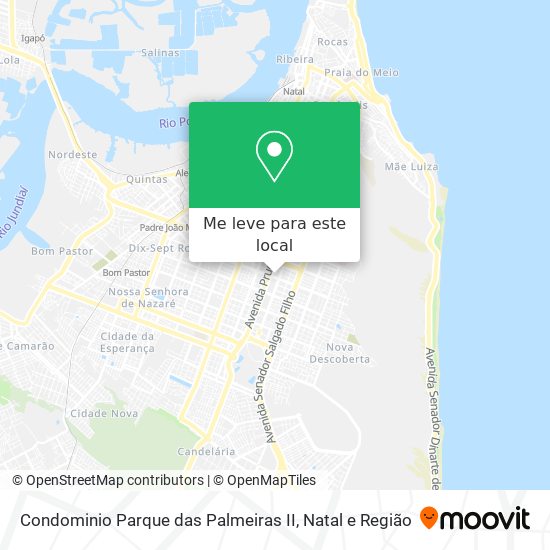 Condominio Parque das Palmeiras II mapa