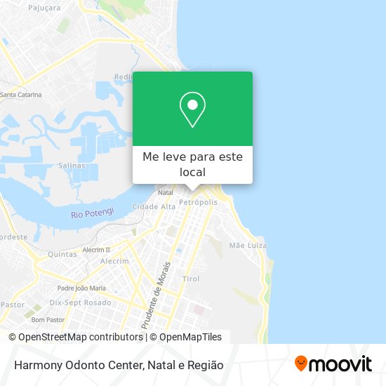 Harmony Odonto Center mapa