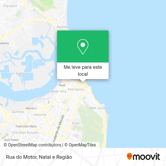 Rua do Motor mapa