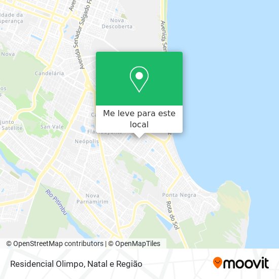 Residencial Olimpo mapa