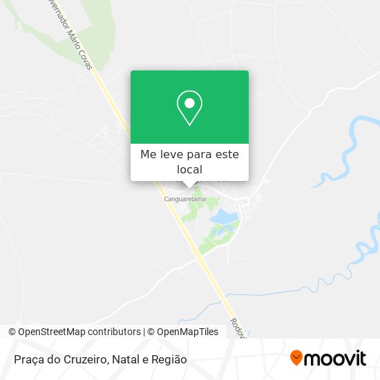 Praça do Cruzeiro mapa